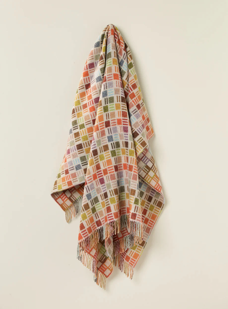 Ribbon Muilti 100% Merino Throw