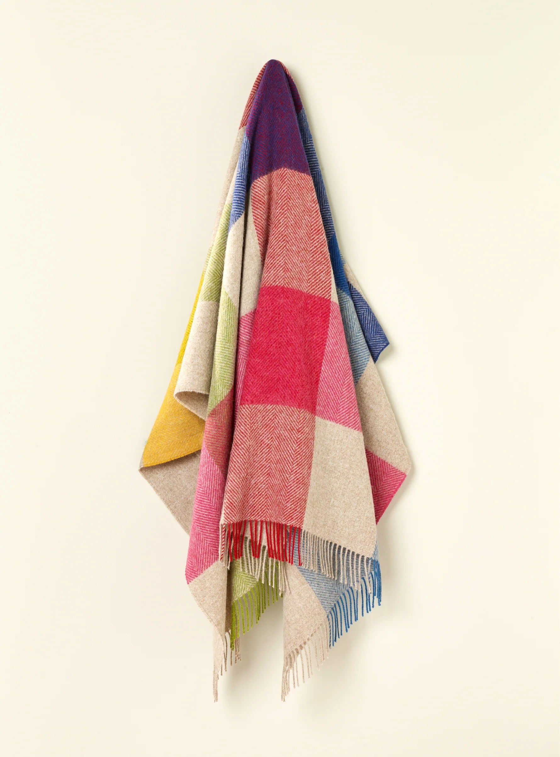 Harland Multi 100% NZ Wool Throw