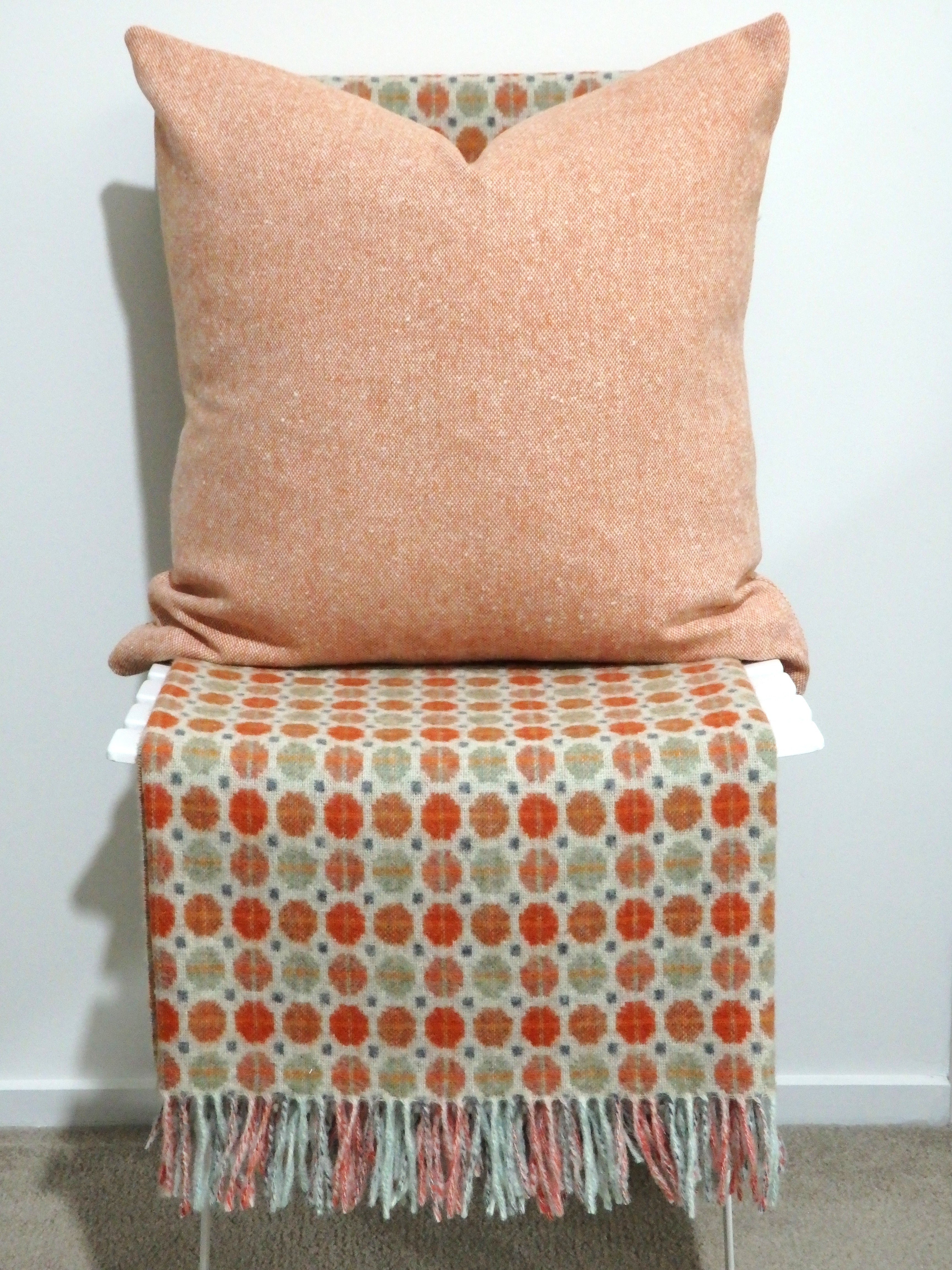 Milan Saffron 100% Merino Throw